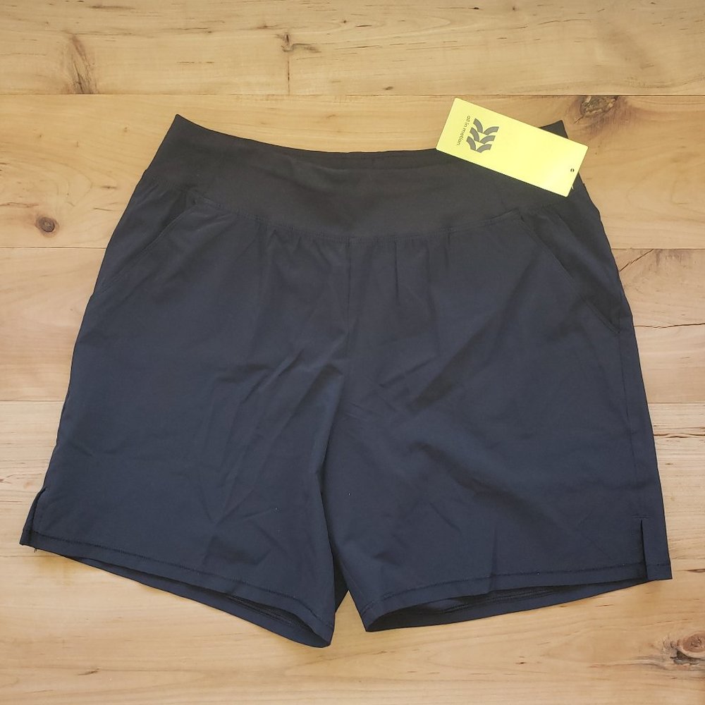 Girls Black Performance Shorts